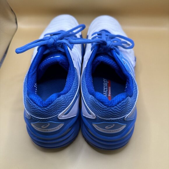 Asics Gel-Resolution 7 Women's Size 9 Tennis Shoes White Blue - Picture 9 of 12
